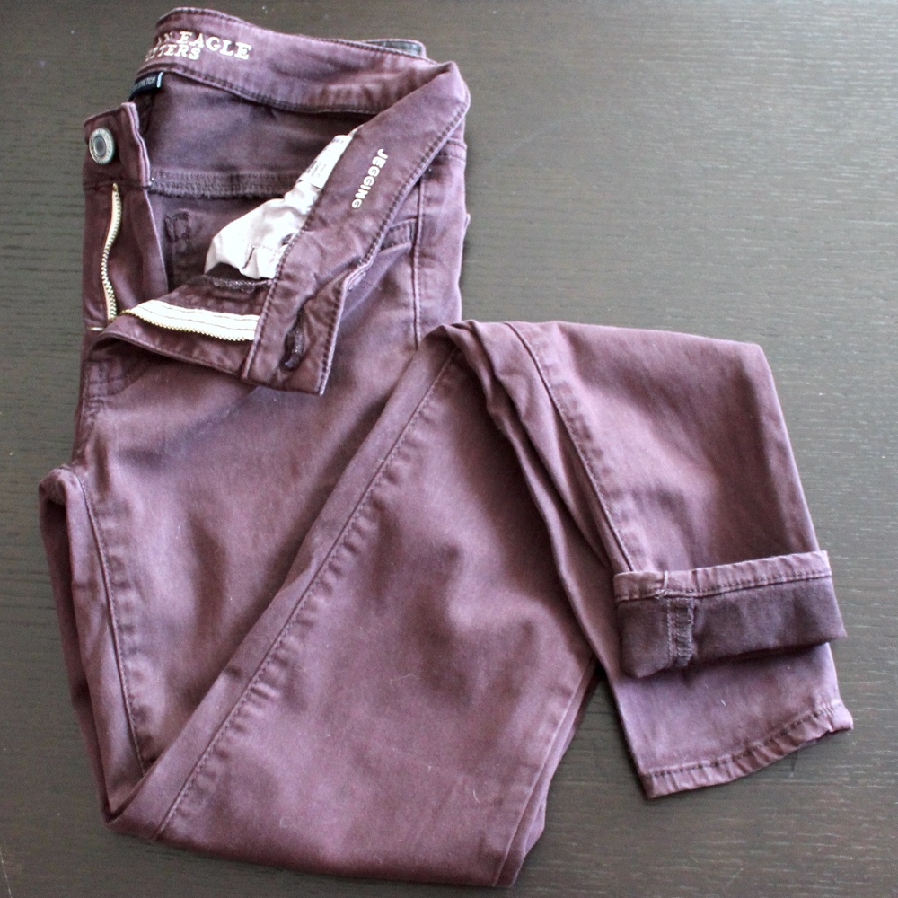 AEO Plum Jegging